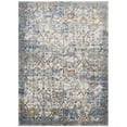 thumbnail image 1 of Modway Minu 94.5x122" Floral Lattice Area Rug in Light Blue/Yellow/Orange, 1 of 4