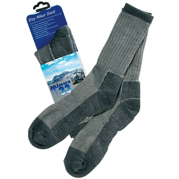 Minus 33 Day Hiker Merino Wool Socks - XL