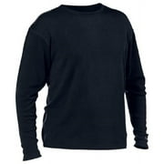 Minus 33 Mid Weight Crew Neck Mens Merino Base Layer Shirt Black XL