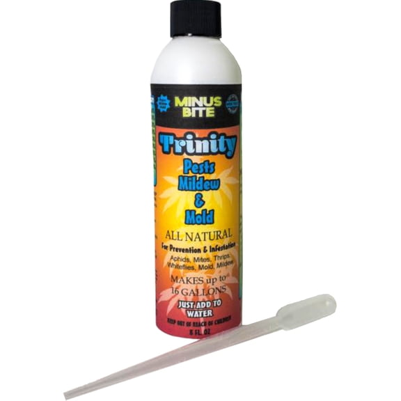 Minus Bite Trinity 2X Ultra Concentrate for Mites Mildew and Mold Complete Plant Protection