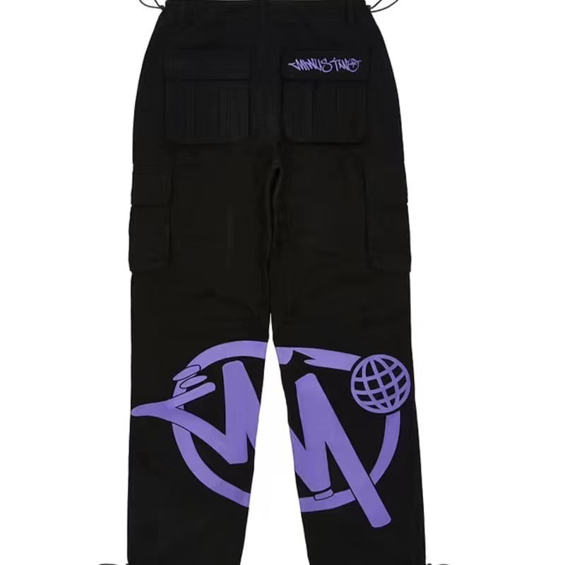 Minus Two Retro Printed Baggy Pants Minus Two Cargo Pants Hip Hop Streetwear Loose Joggers Trousers Minus Two Retro Printed Baggy Pants Minus Two Cargo Pants Hip Hop Streetwear Loose Joggers Trousers