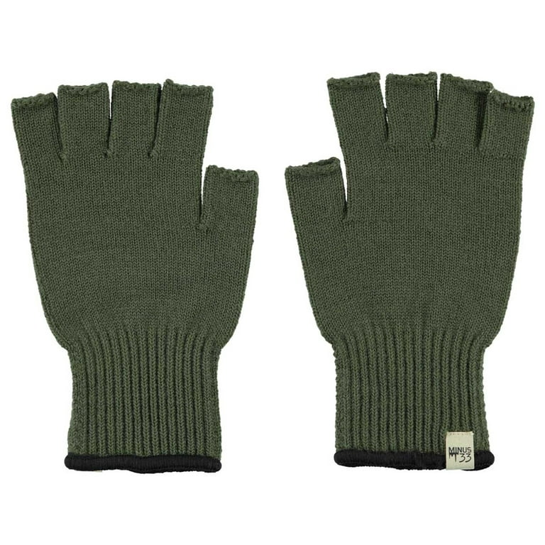 Minus33 Merino Wool Fingerless Gloves - Lightweight 