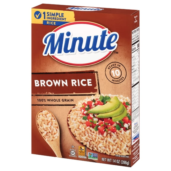 Minute Brown Rice 14 oz. (Pack of 5)
