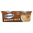 thumbnail image 1 of Minute Brown Rice, Microwaveable Rice Cups, 4.4 oz, 2 Count, 1 of 9
