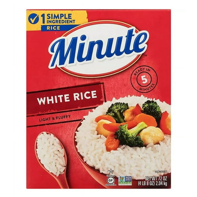 Minute Instant Light and Fluffy White Rice (72 oz.)