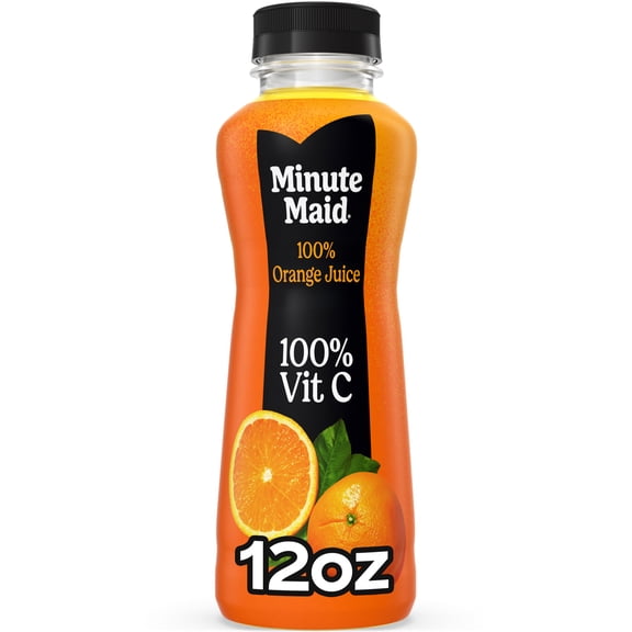 Minute Maid Orange Juice Bottle, 12 fl oz