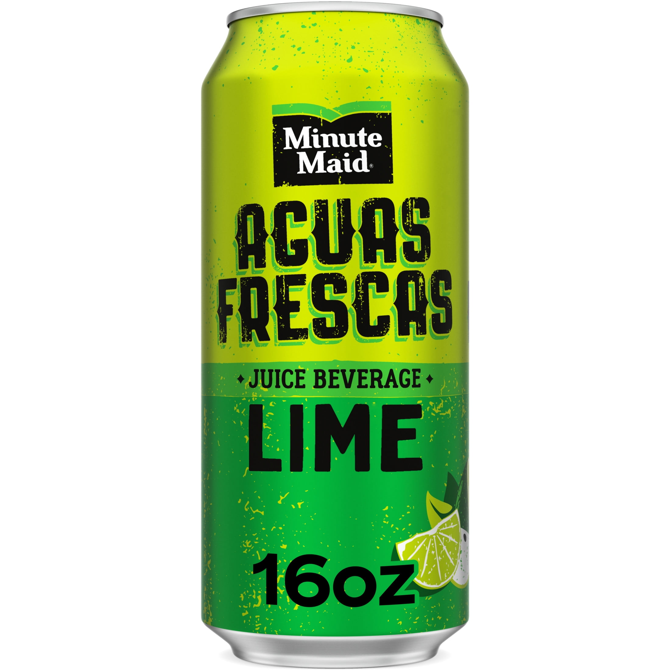 Minute Maid Aguas Frescas Lime Juice Drink Can, 16 fl oz