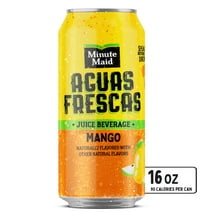 Minute Maid Aguas Frescas Mango Fruit Juice, 16 fl oz Can