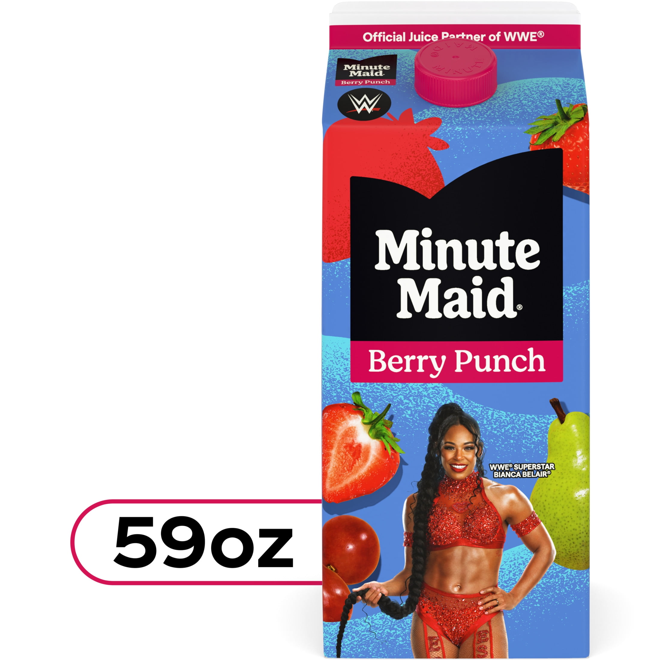 Minute Maid Berry Punch Flavored Fruit Drink, 59 fl oz Carton