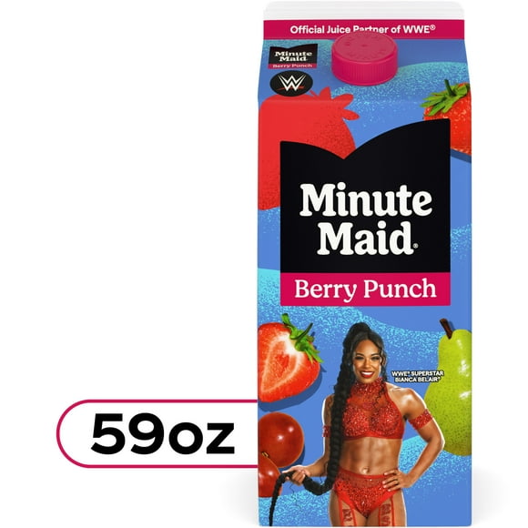 Minute Maid Berry Punch Flavored Fruit Drink, 59 fl oz Carton