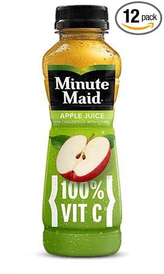 Minute Maid Juice in 12 oz Bottles Bundled by Louisiana Pantry (Apple