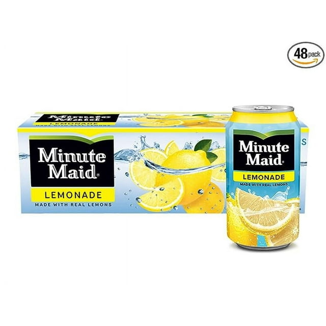 Minute Maid Lemonade Cans, 12 Ounces Bundled by Louisiana Pantry (48
