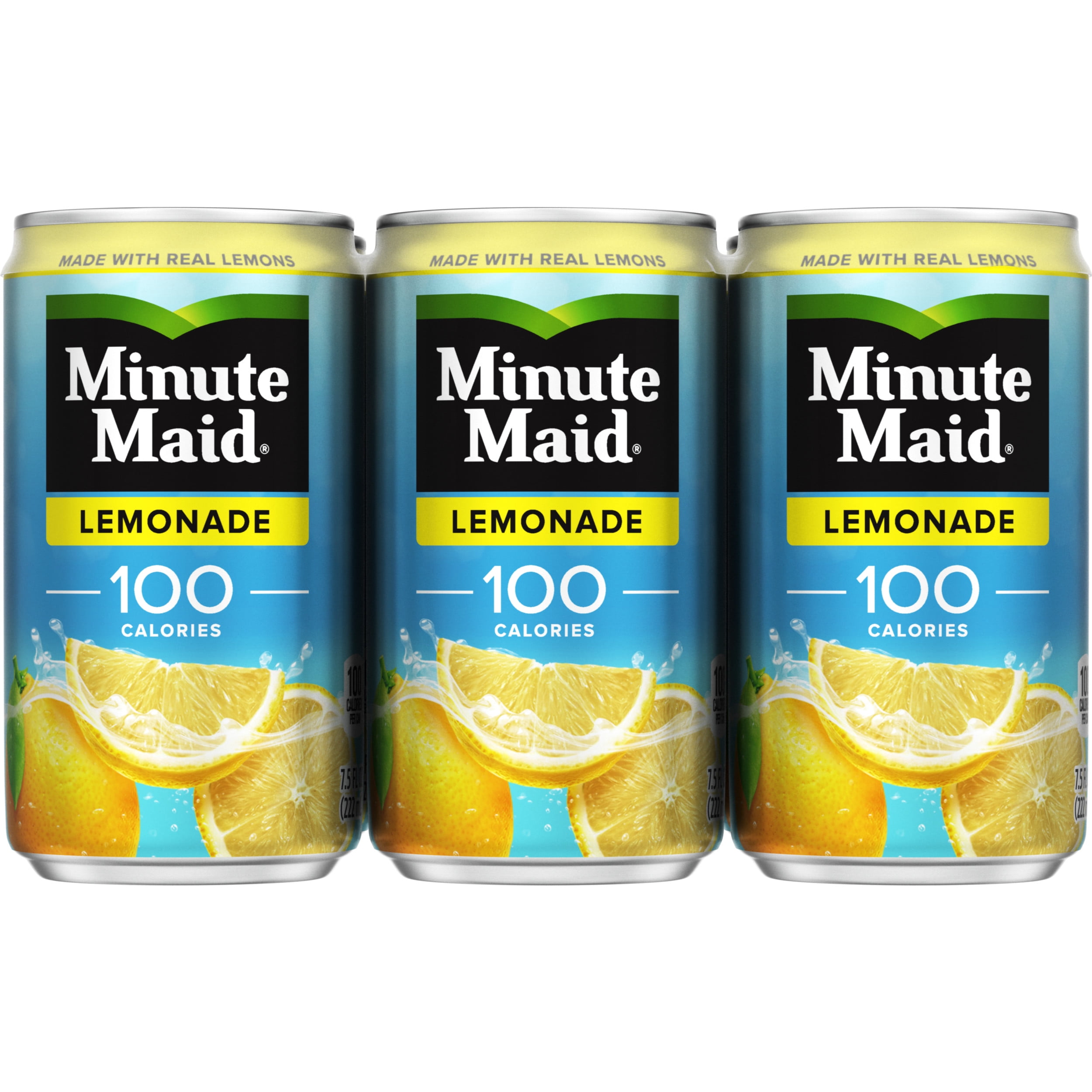 Minute Maid Lemonade Cans, 7.5 fl oz, 6 Pack