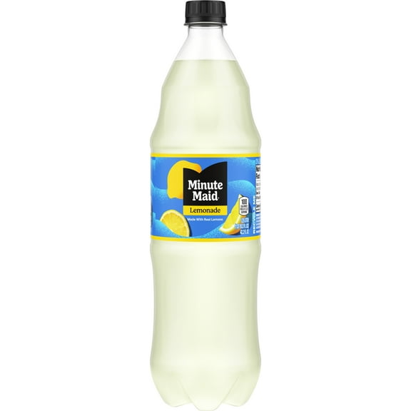 Minute Maid Lemonade Made w/ Real Lemons, 1.25 Liters