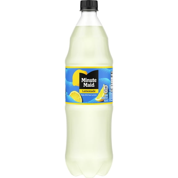 Minute Maid Lemonade Made w/ Real Lemons, 1.25 Liters