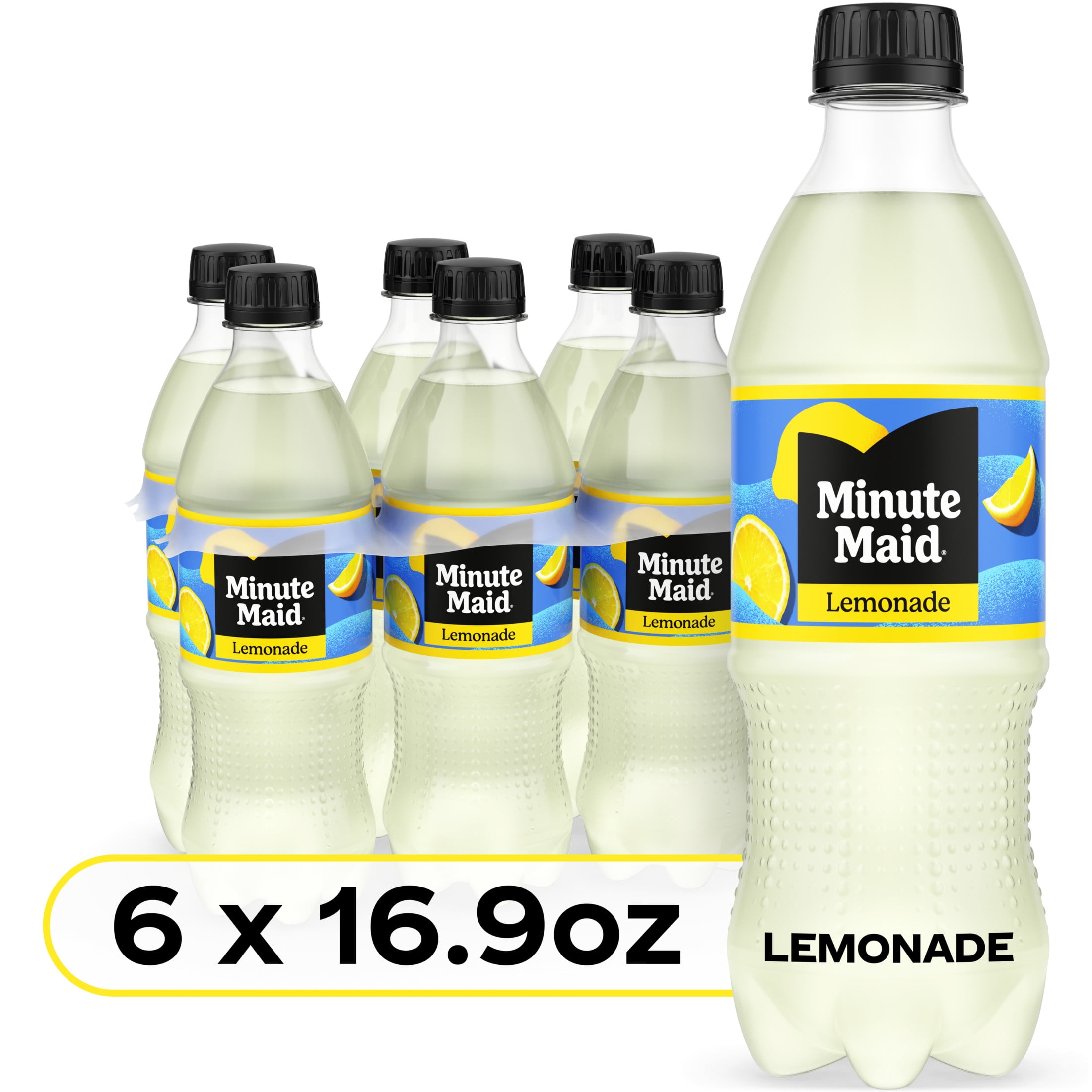 Minute Maid Lemonade, Refreshing Bottle Drink, 16.