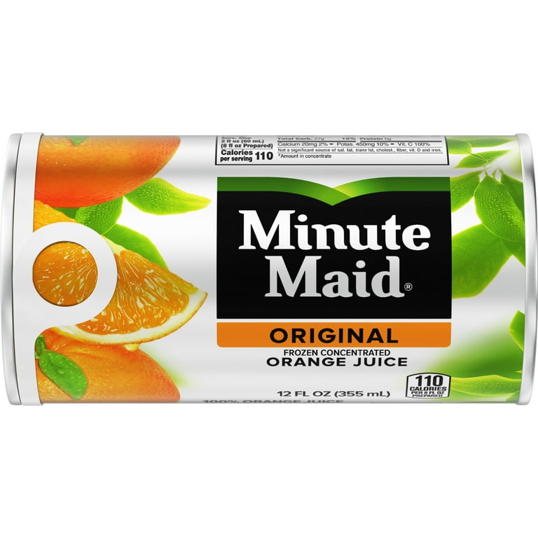 Minute Maid Original Orange Juice, Frozen Concentrate, 12 fl oz