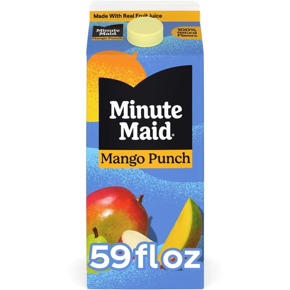 Minute Maid Mango Punch Juice Drink Carton, 59 fl oz