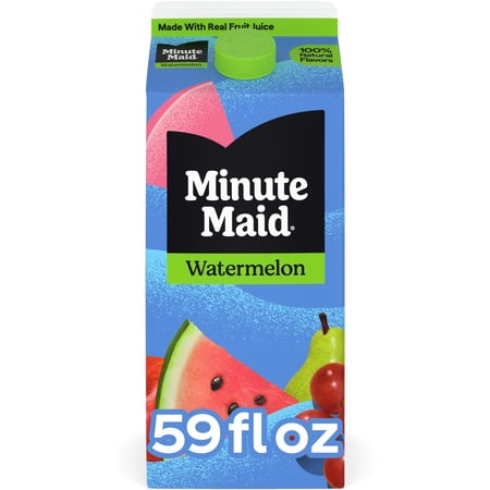 Minute Maid Watermelon Juice Drink Carton, 59 fl oz