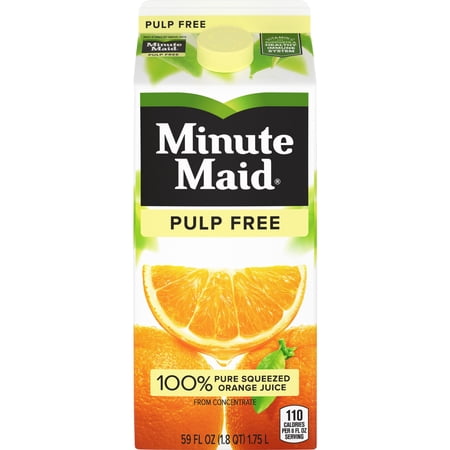 Minute Maid, Pulp Free Orange Juice, 59 Fl Oz