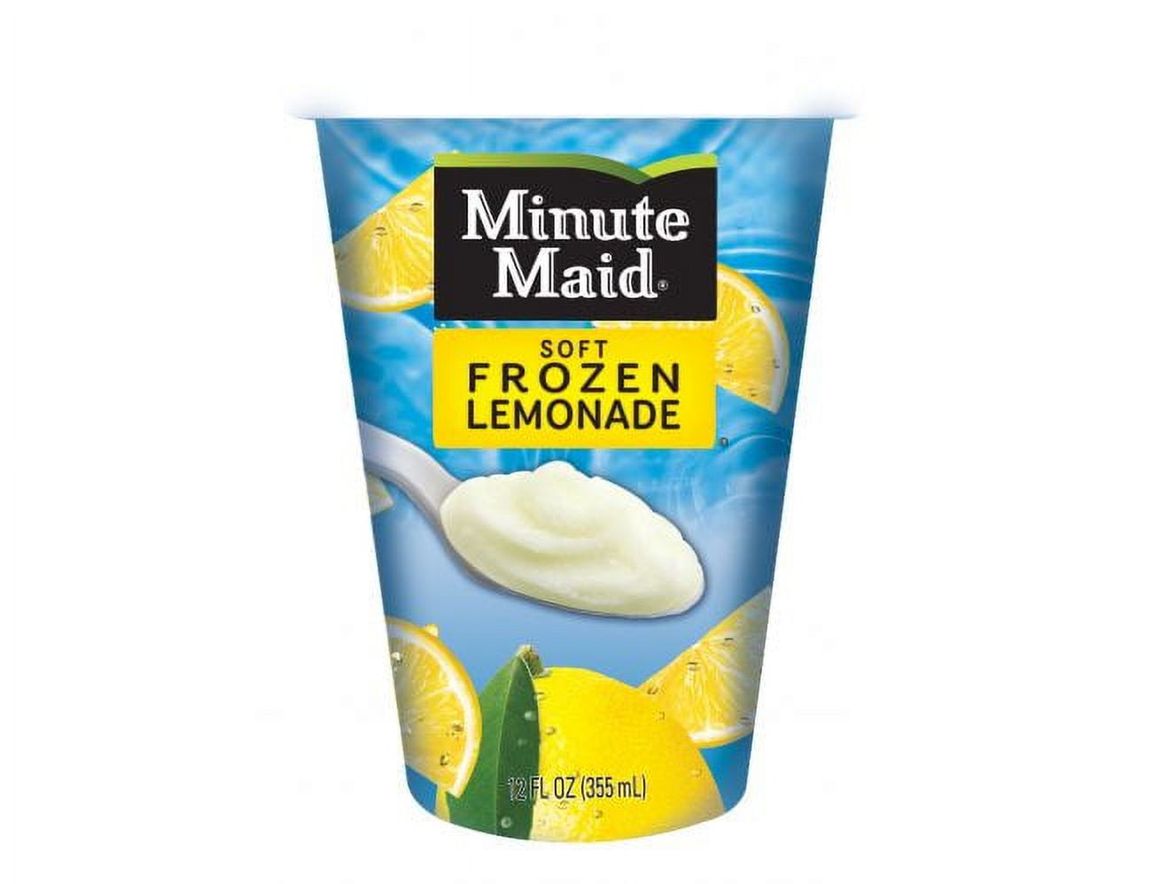 Minute Maid Soft Frozen Lemon Lemonade Cup, 12 Ounce - 12 per case.