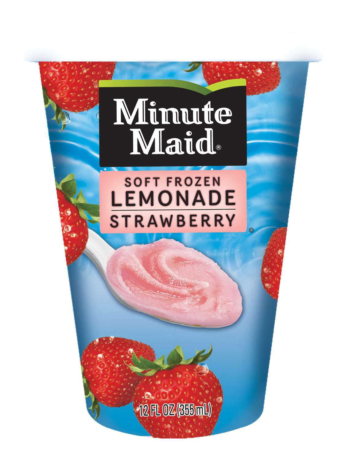 Minute Maid Soft Frozen Strawberry Lemonade Cups 12 Ounce 12 per Case