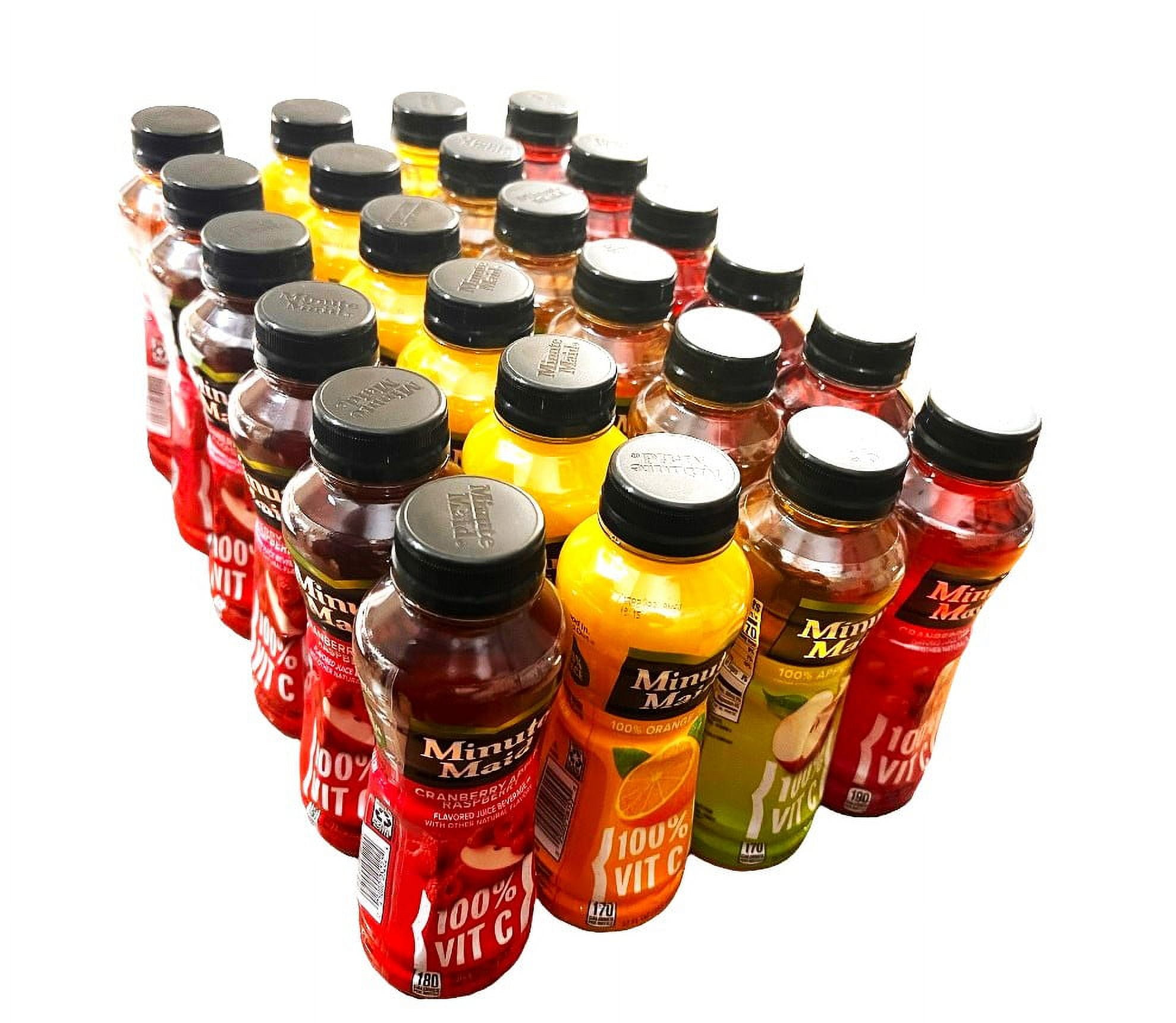 Minute Maid Juice Variety Pack, 12oz Bottles - Cranberry Apple ...