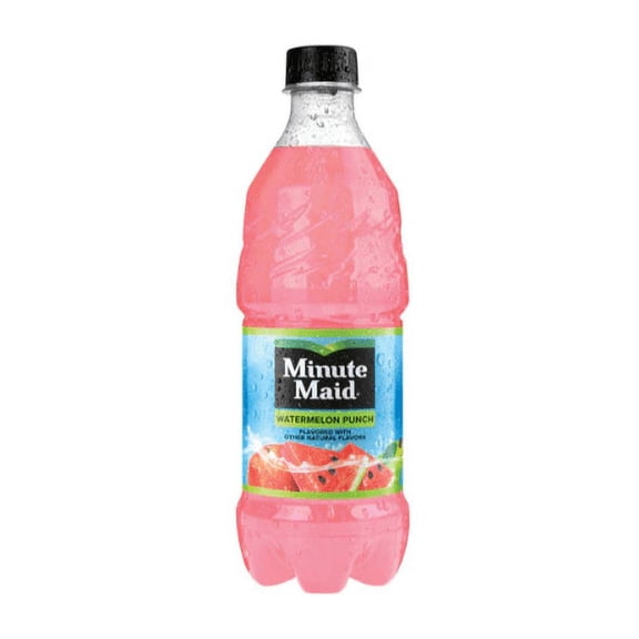 Minute Maid Watermelon Punch 20oz Bottle 6 Pack