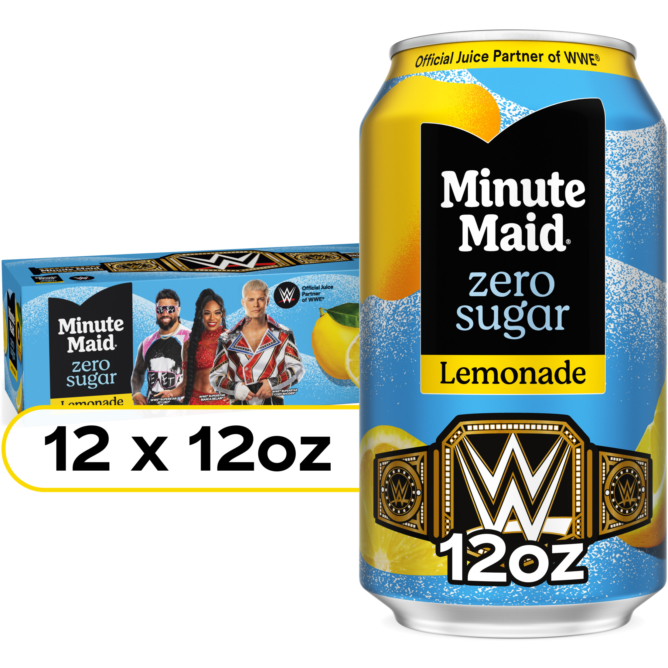 Minute Maid Zero Sugar, Low-Calorie Lemonade Fruit Juice, Diet Drink ...