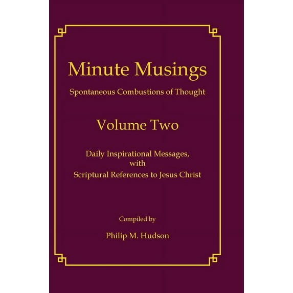 Minute Musings Volume Two, (Hardcover)