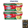 thumbnail image 1 of Minute Ready-to-Eat Jalapeno Rice, Microwaveable Rice Cups, 4.4 oz, 2 Count  ( Include One Tissue Pack ), 1 of 11