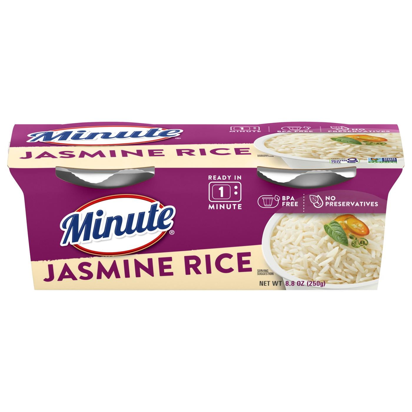 Minute Ready to Serve Jasmine Rice - 2 ct Packaging May Vary (Pack of 2)