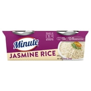 Minute Ready-to-Serve Jasmine Rice, Microwaveable Rice Cups, 4.4 oz, 2 Ct