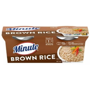 Minute Rice - Brown Rice Cups (Pack of 4)