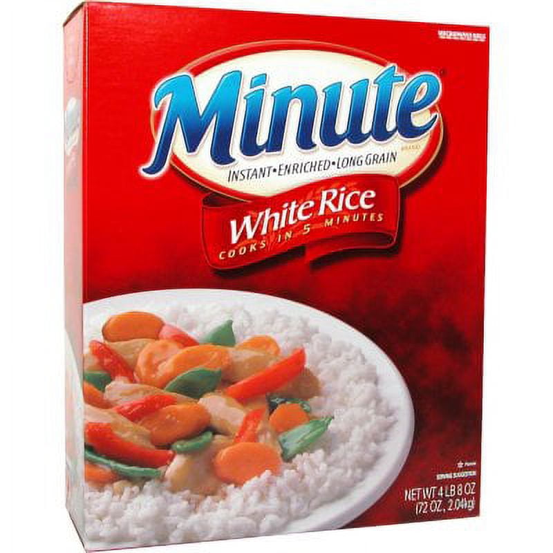 Walmart Insta Rice Minute White Rice, Instant White Rice (72 oz.) - Walmart.com