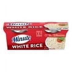 Minute White Rice Microwaveable Rice Cups Gluten Free 8.8 oz (Pack of 6)