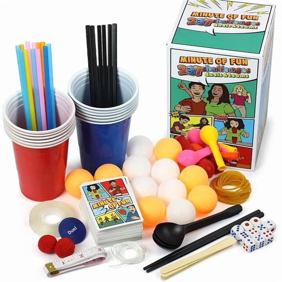 Minute of Fun 237 Challenges Duels & Teams Family Party Game