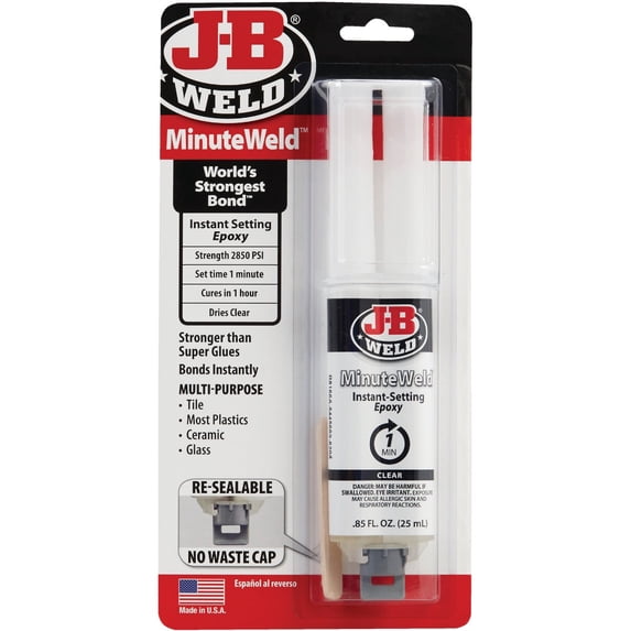 MinuteWeld Epoxy - Single Pack