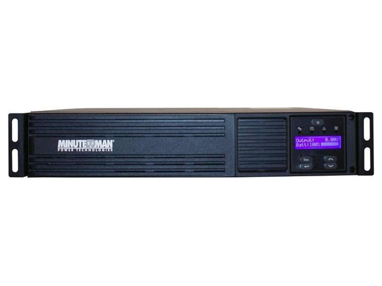 Minuteman EXR Series Line Interactive Uninterruptible Power Supply - 2U Tower/Rack/Wall Mountable - AVR - 2.50 Minute Stand-by - 120 V AC Input - 120 V AC Output - 6 x NEMA 5-20R, 1 x NEMA L5-30R