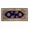 thumbnail image 1 of Minuteman International Blue Oriental Wool Hearth Rug, Rectangular, 1 of 3