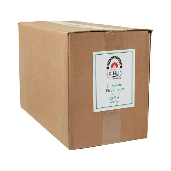 Minuteman International Fire Starting Fatwood Sticks in Refill Box, Natural Fatwood 8.5" W x 9.25" L x 9.25" H