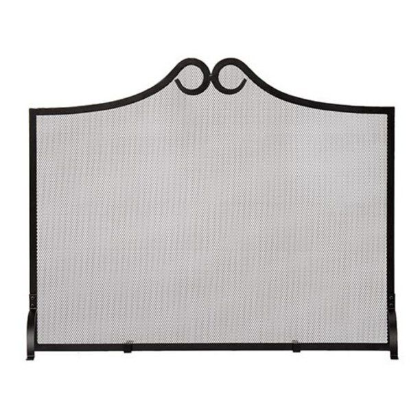 Minuteman International Loops Flat Fireplace Screen 38 x 31 in.