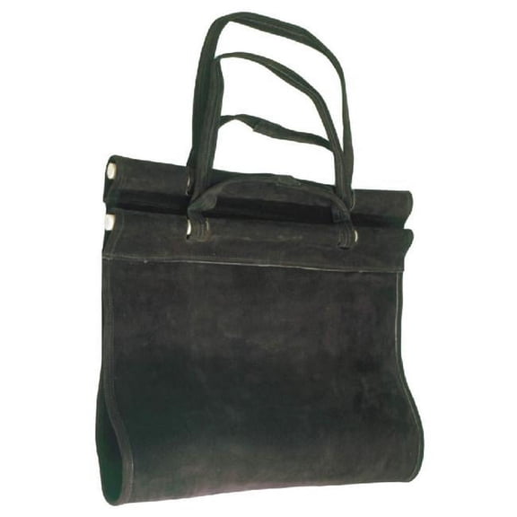 Suede Log Carrier