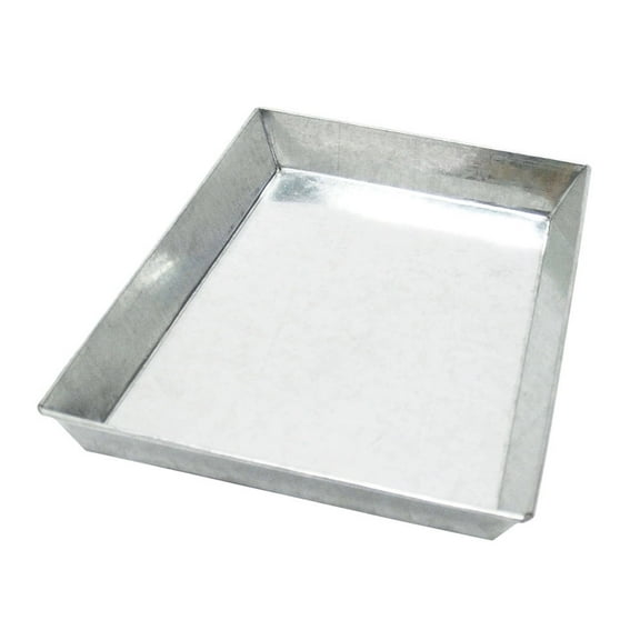 Minuteman International Steel Ash Pan for 18'' Grate, 17 Inch Long, Grey