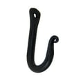thumbnail image 1 of Minuteman International Versatile Wall Bracket w/Single Hook, 3 Inch Tall, Black, 1 of 3