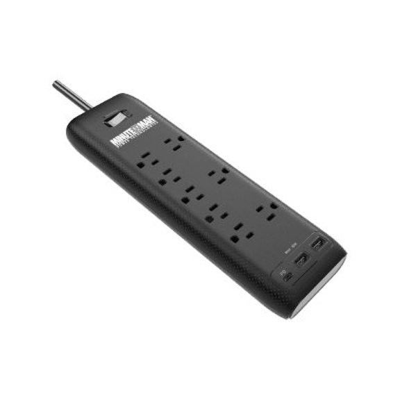 Minuteman MMS-STP8U3 8-Outlets Surge Suppressor/Protector