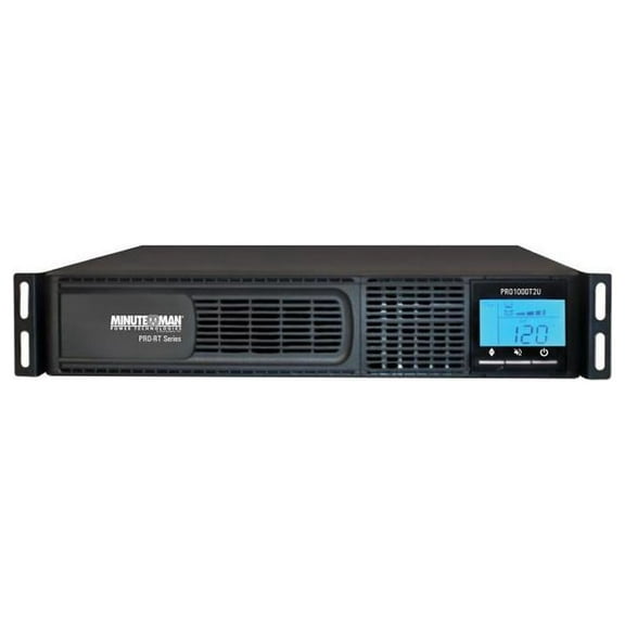 Minuteman PRO-RT PRO1000RT2U 1000VA Tower/Rack/Wall Mountable UPS - 700W