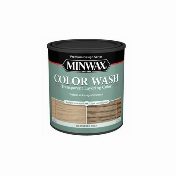 Minwax 1 qt. Wash Interior Wood Stain, Gray