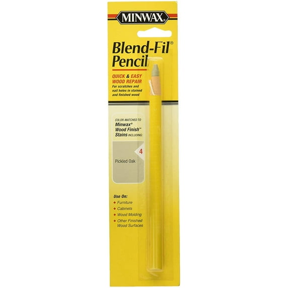 Minwax 110046666 No 4 Blend Fil Wood Repair Stain Pencil, Frosted Colors
