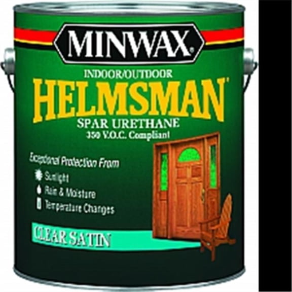 Minwax 13220 Helmsman Satin Spar Urethane - Clear - 1 gal.